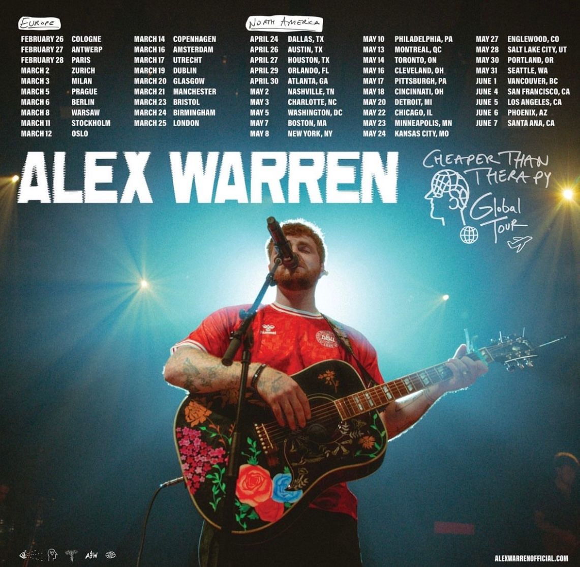 Alex Warren London Tickets