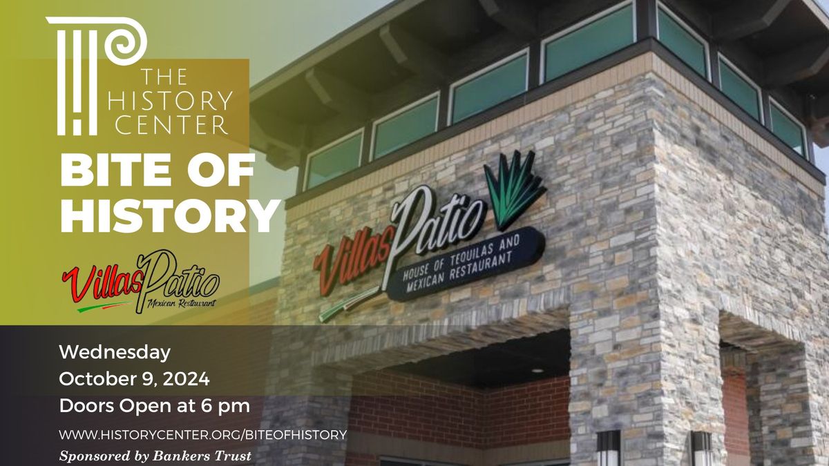 Bite of History - Villas Patio Cedar Rapids