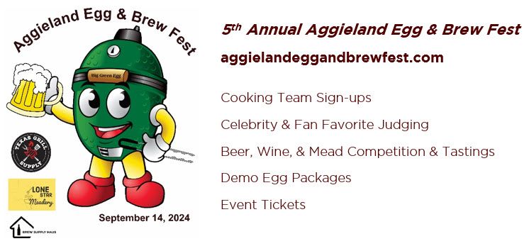 5th Annual Aggieland Egg & Brew Fest