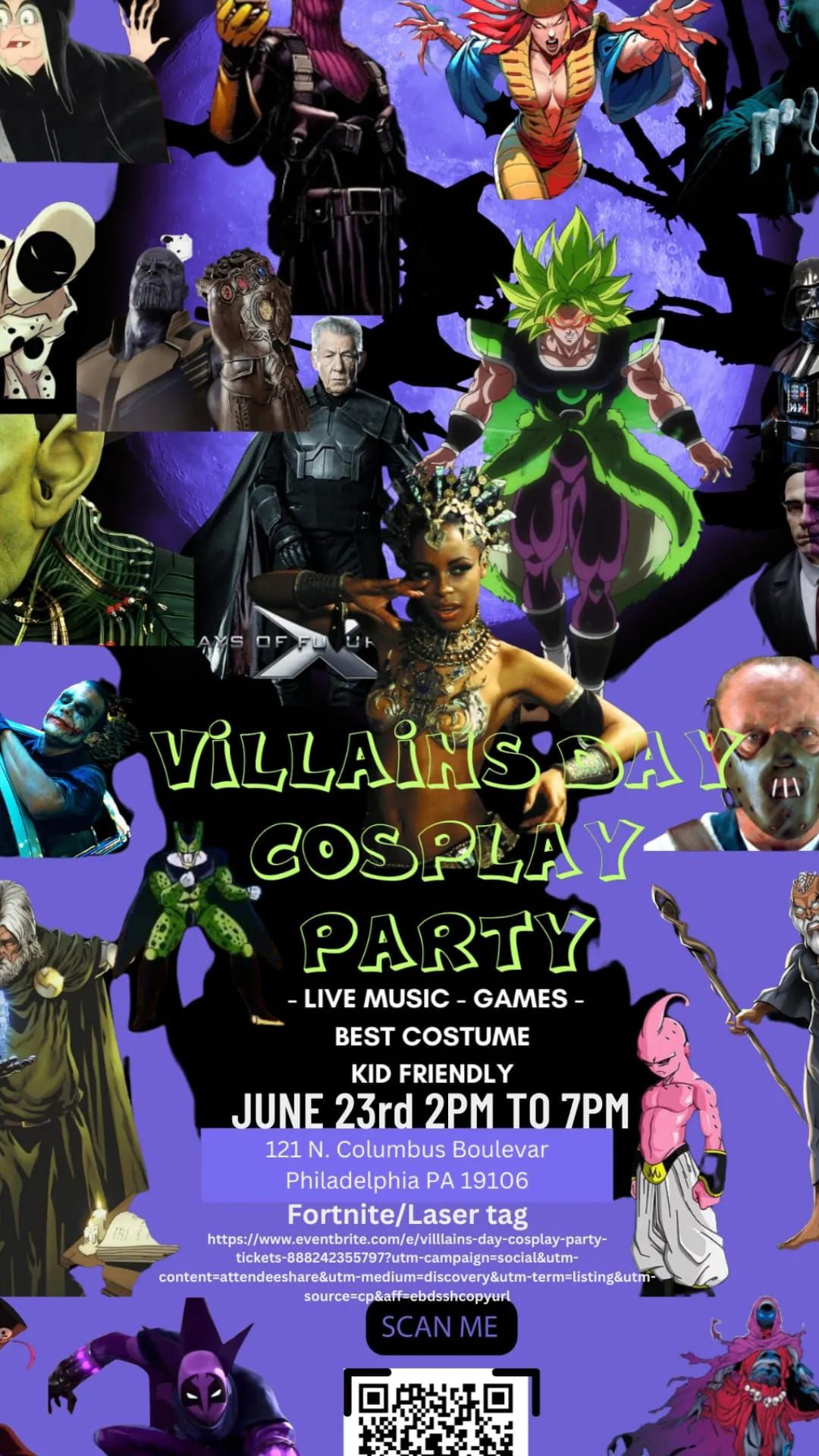 villain"s day cosplay party
