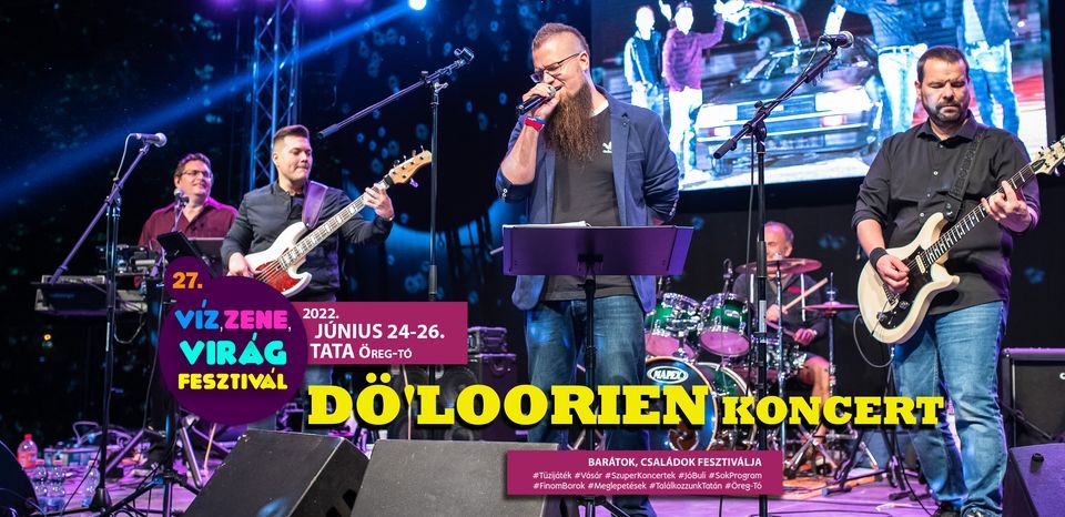 D\u00f6'loorien party zenekar koncert a V\u00edz, Zene, Vir\u00e1g Fesztiv\u00e1lon - Official Event