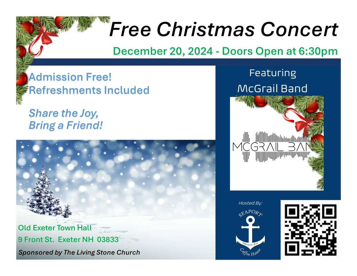 2nd Annual Christmas Concert!