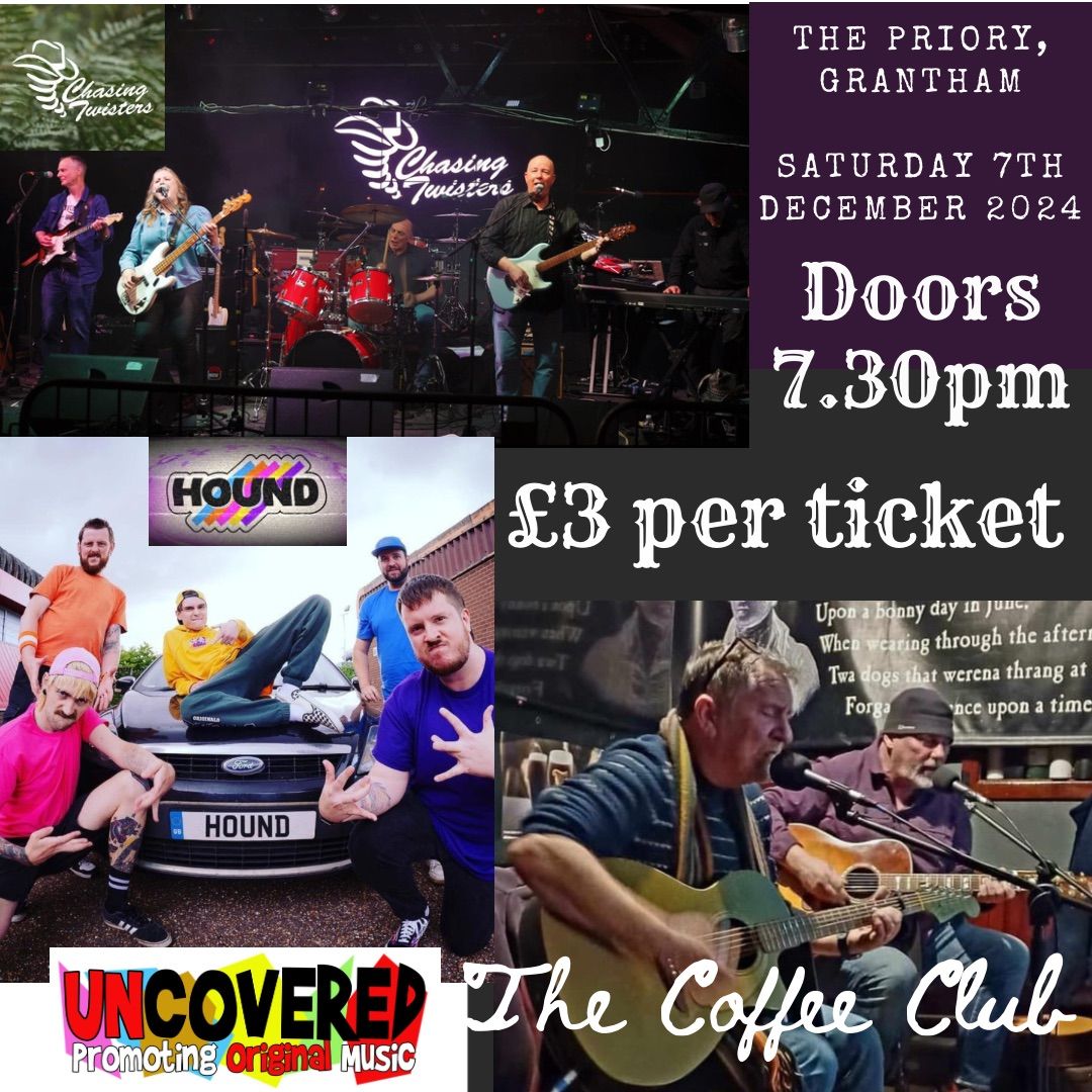 Uncovered: The Coffee Club, Chasing Twisters and Hound 