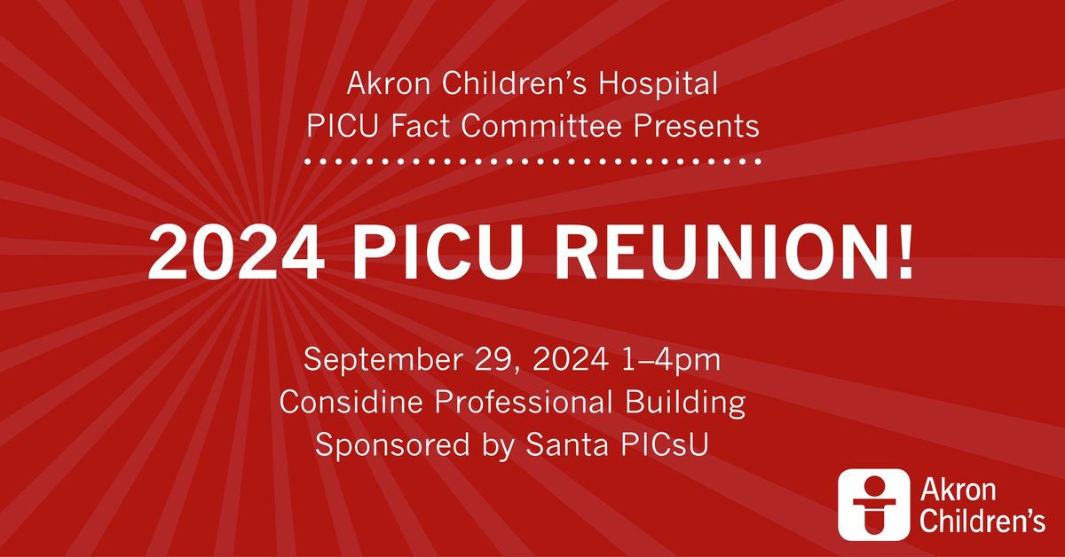 2024 PICU Reunion