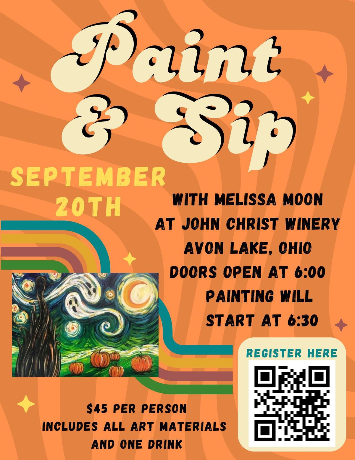 Paint & Sip at John Christ Winery