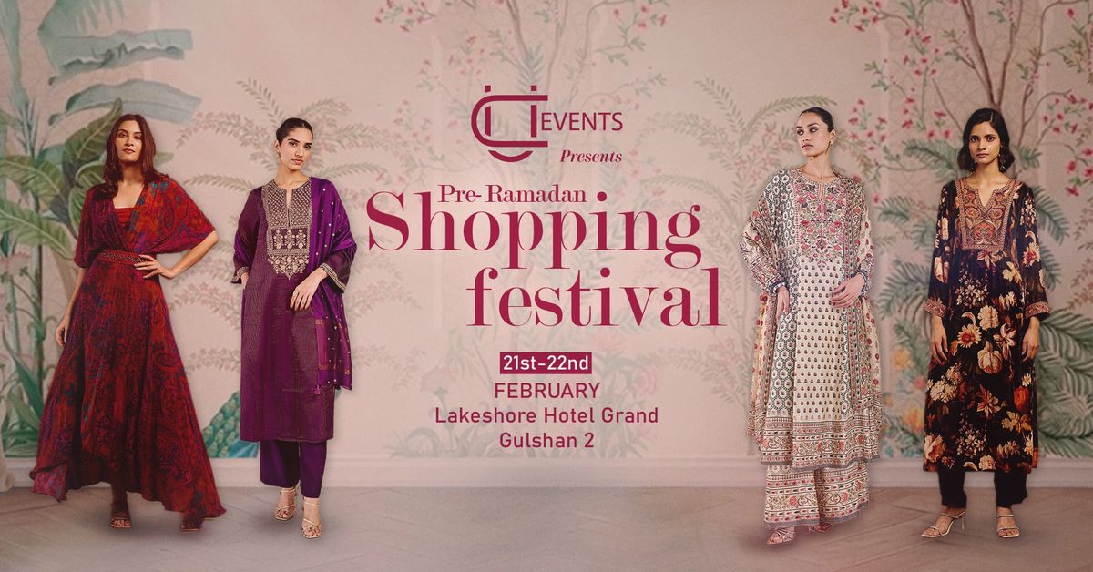 UC Events Pre Ramadan Shopping Festival @Lakeshore Hotel