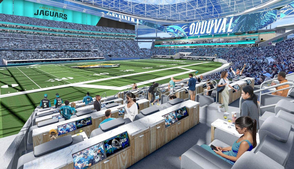 Parking Los Angeles Chargers at Jacksonville Jaguars
