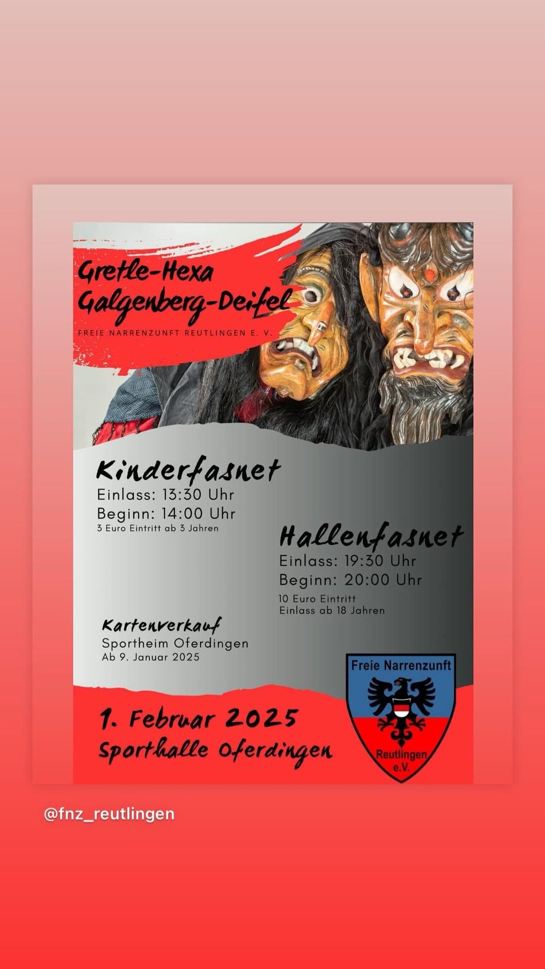 Kinder- & Hallenfasnet 2025