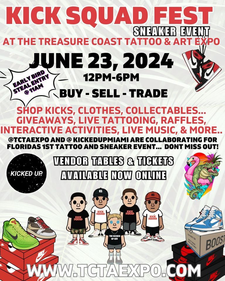 Kick Squad Fest @ The Treasure Coast Tattoo & Art Expo