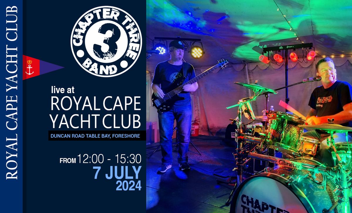 Chapter Three live at the Royal Cape Yacht Club