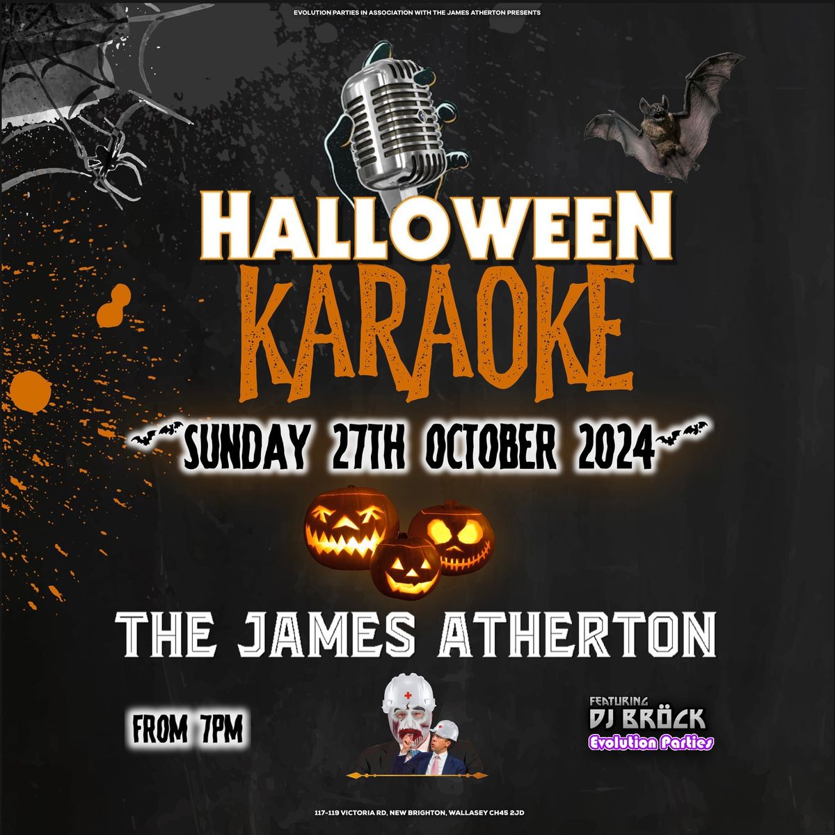 Halloween Karaoke at The James Atherton, New Brighton