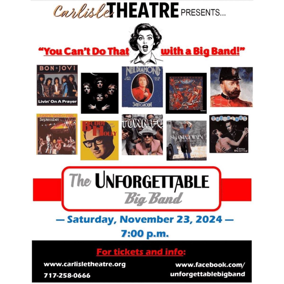 "You Can't Do That With A Big Band" at the Carlisle Theatre