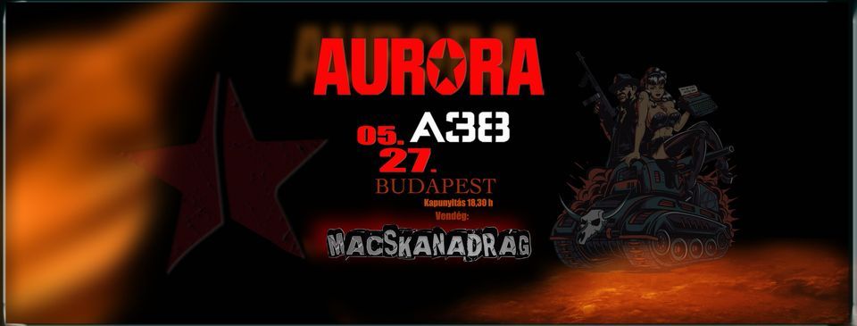 Aurora \u2605 Budapest \u2605 A38 \u2605 Vend\u00e9g: Macskanadr\u00e1g