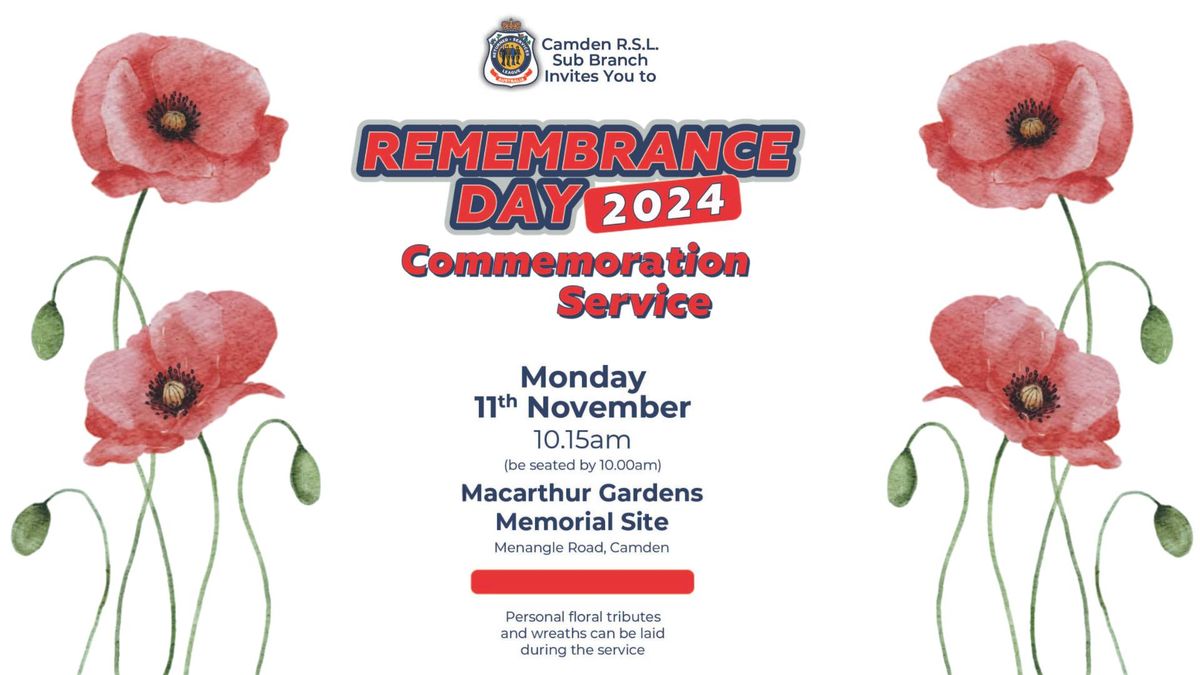 Remembrance Day 2024