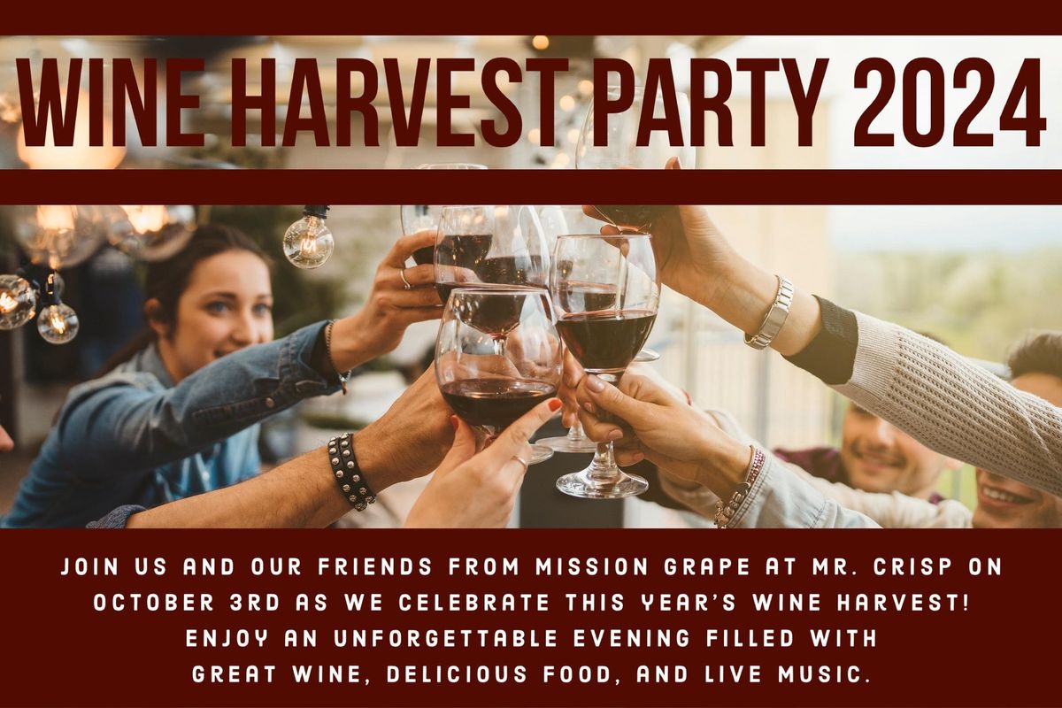 Wine Harvest Party 2024