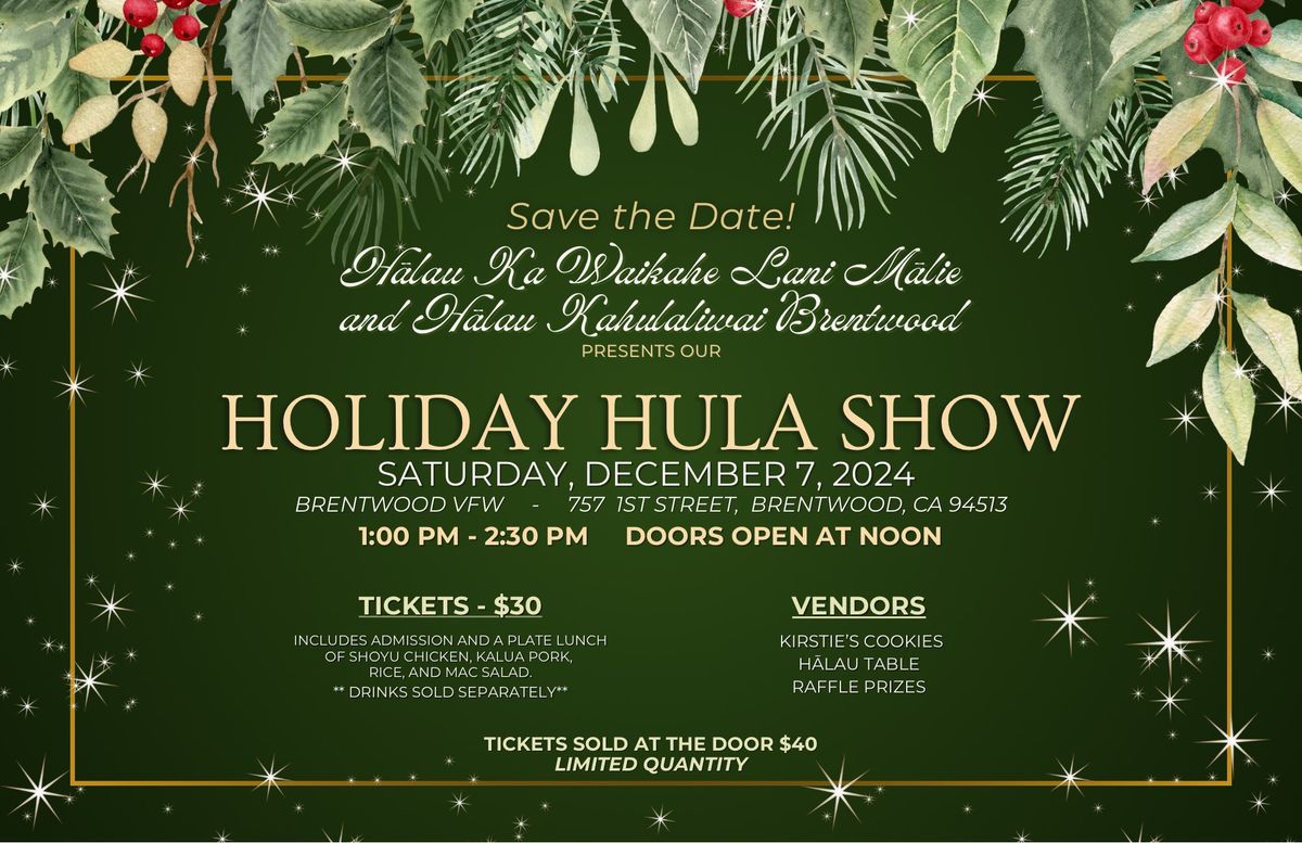 Holiday Hula Show