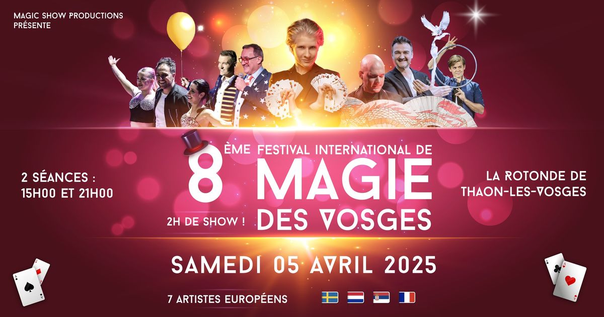 8\u00e8me Festival International de magie des Vosges