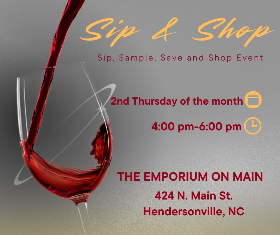 Sip & Shop