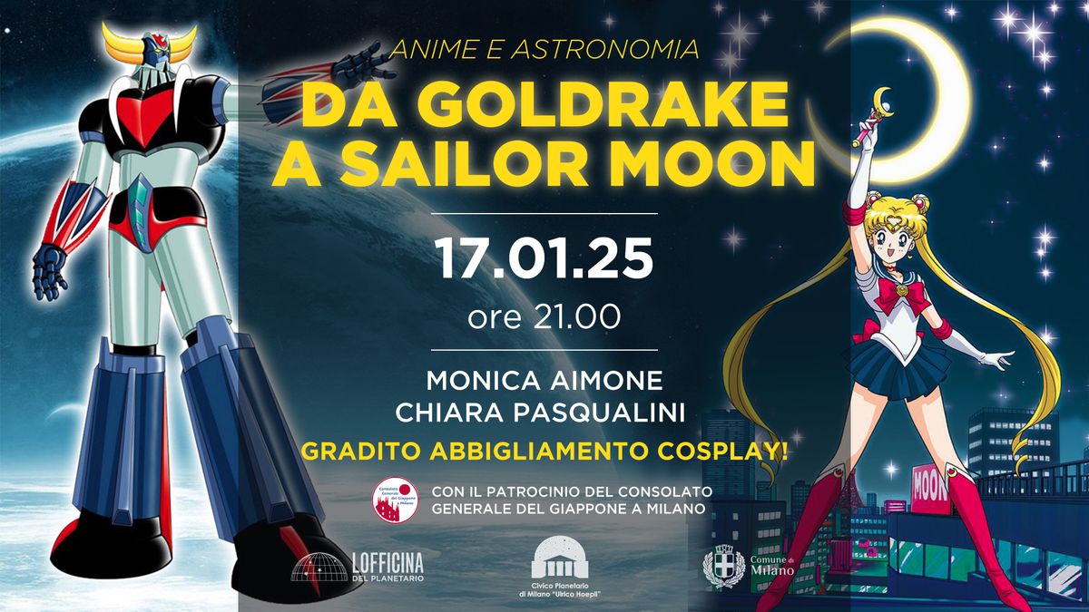 DA GOLDRAKE A SAILOR MOON: ANIME E ASTRONOMIA