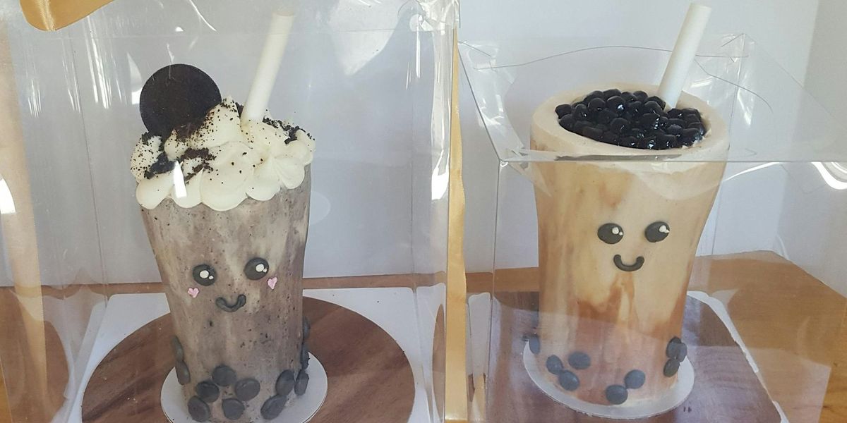 Make A Boba Tea Cake!