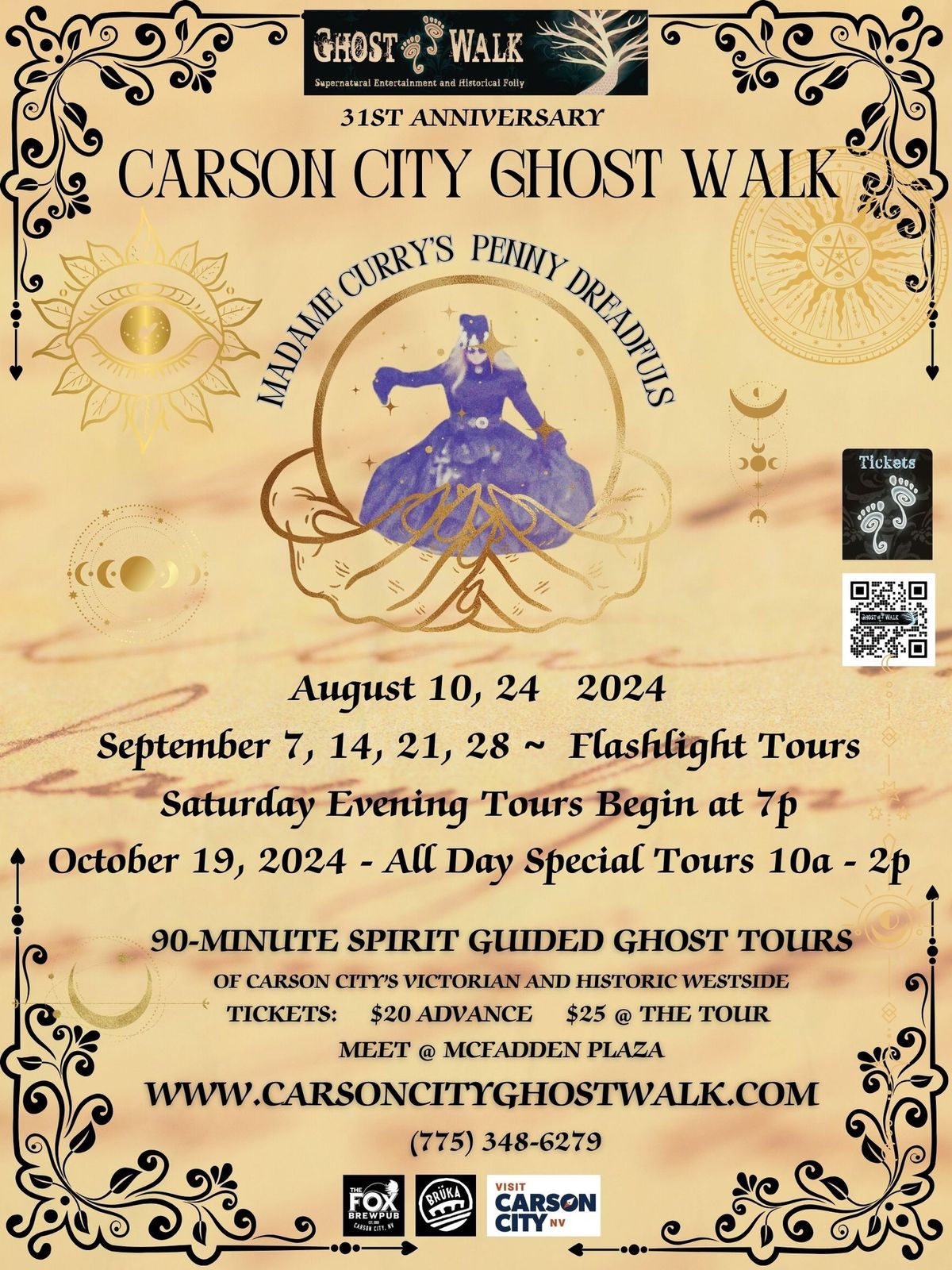 Carson City Ghost Walk - September 28, 2024 Walk