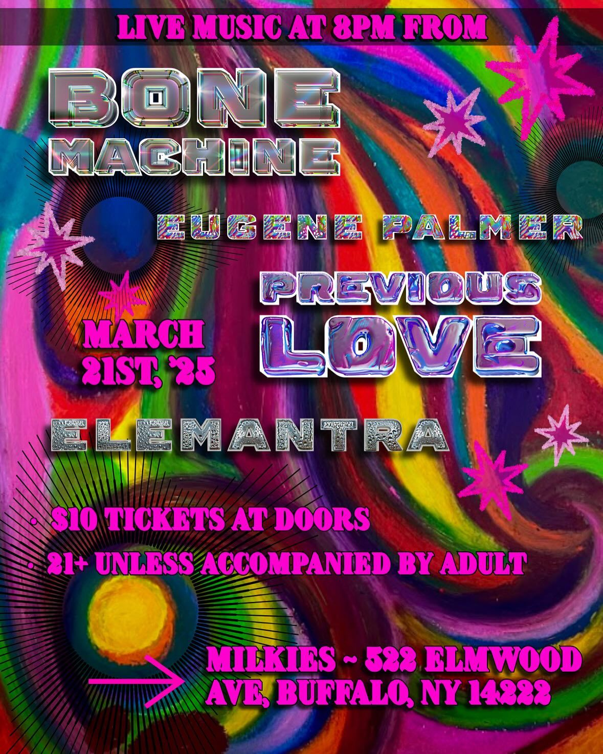 Elemantra \/ Previous Love \/ Eugene Palmer \/ Bone Machine