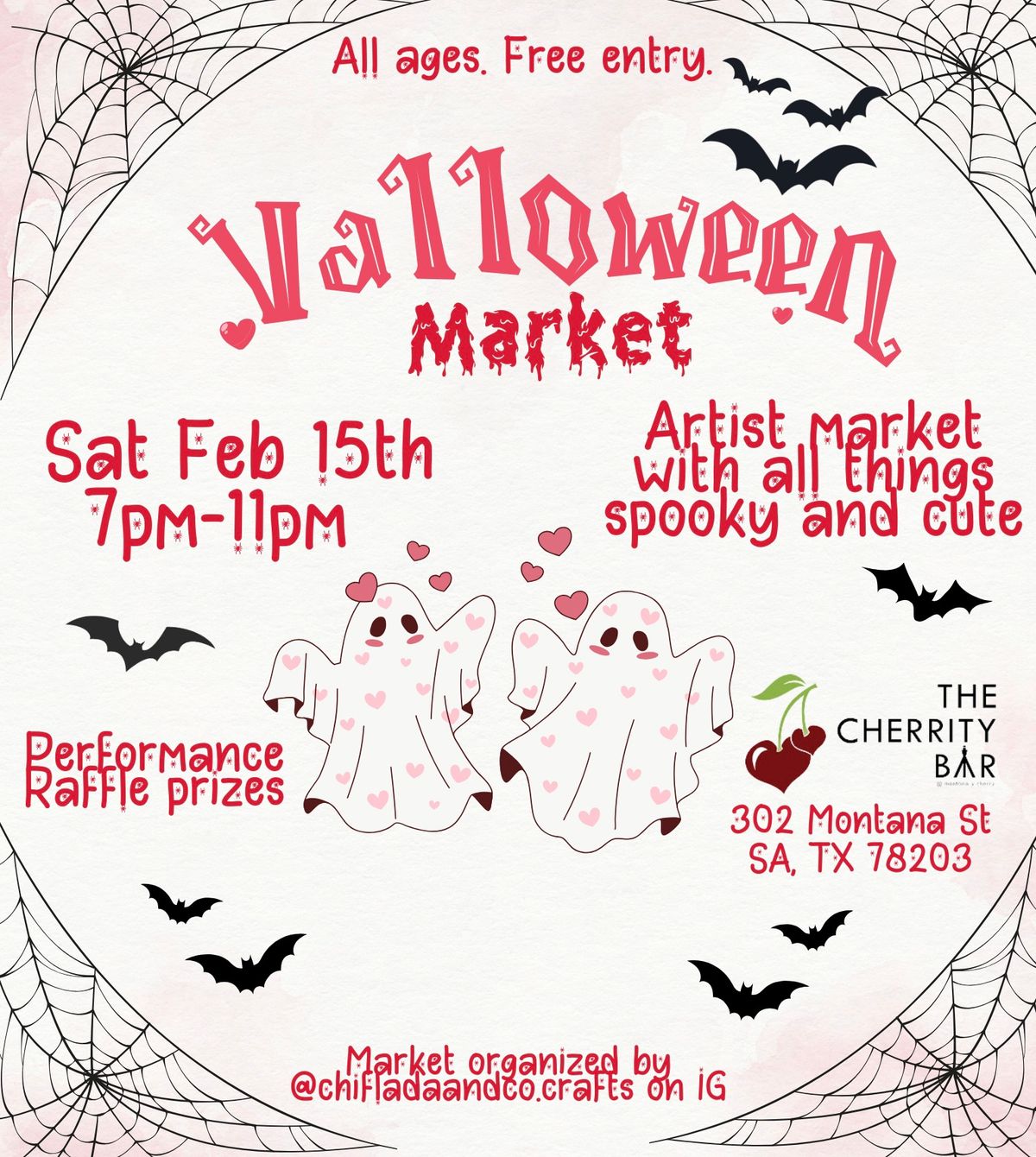 Valloween Market @ Cherrity Bar