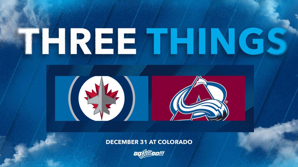 Colorado Avalanche at Winnipeg Jets at Canada Life Centre