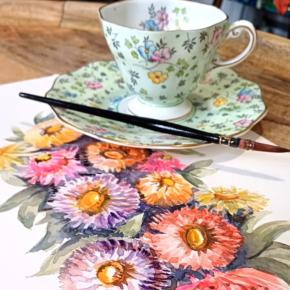 Short and Sweet: Relaxed Watercolour Florals, with Fiona Boxall