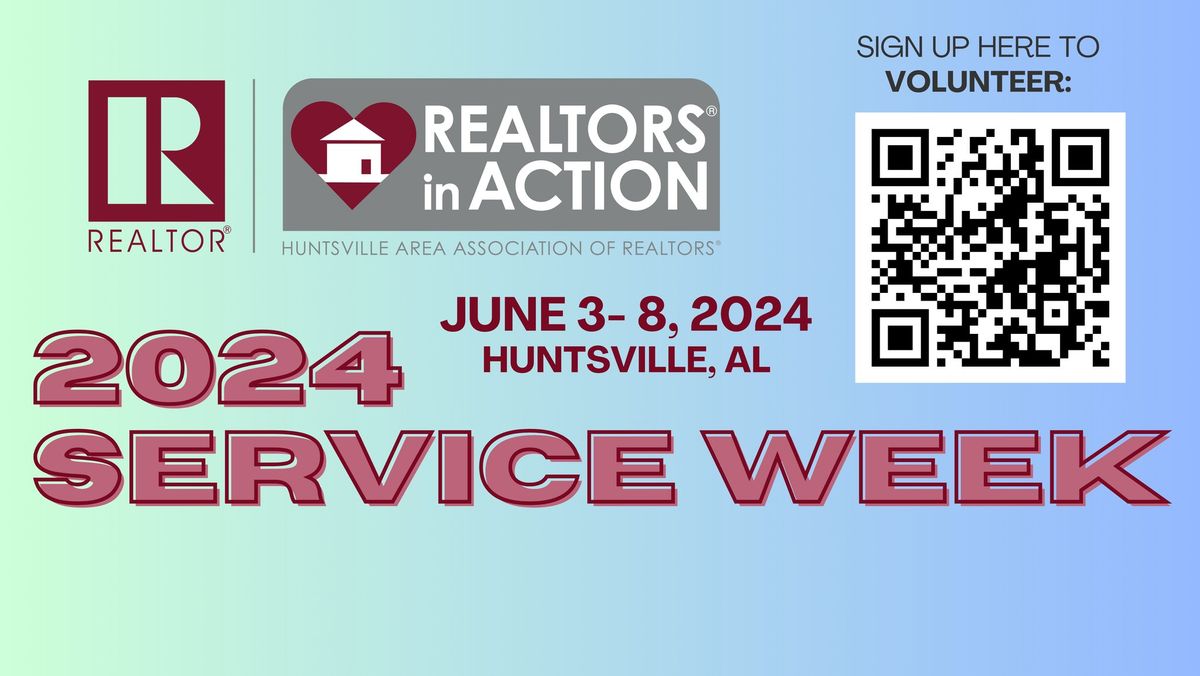REALTORS\u00ae in Action Service Week: June 3rd - 8th, 2024