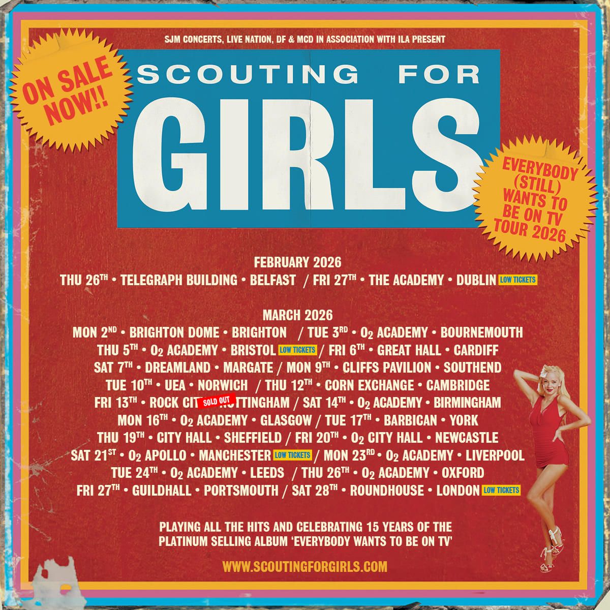 Scouting for Girls Manchester Tickets