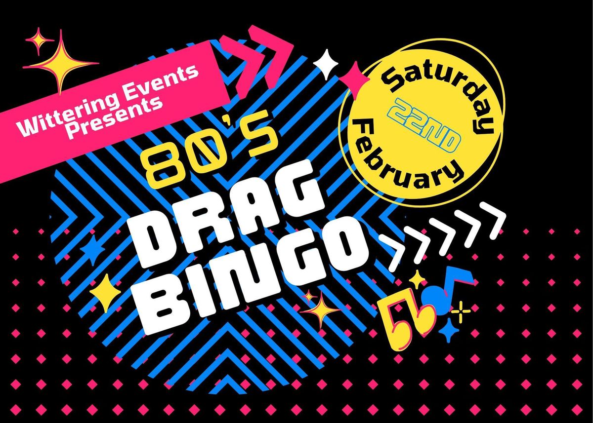 80's Drag Bingo with Teddi