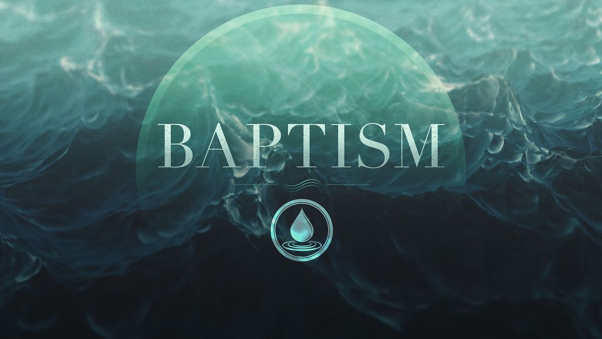 Baptism Sunday!