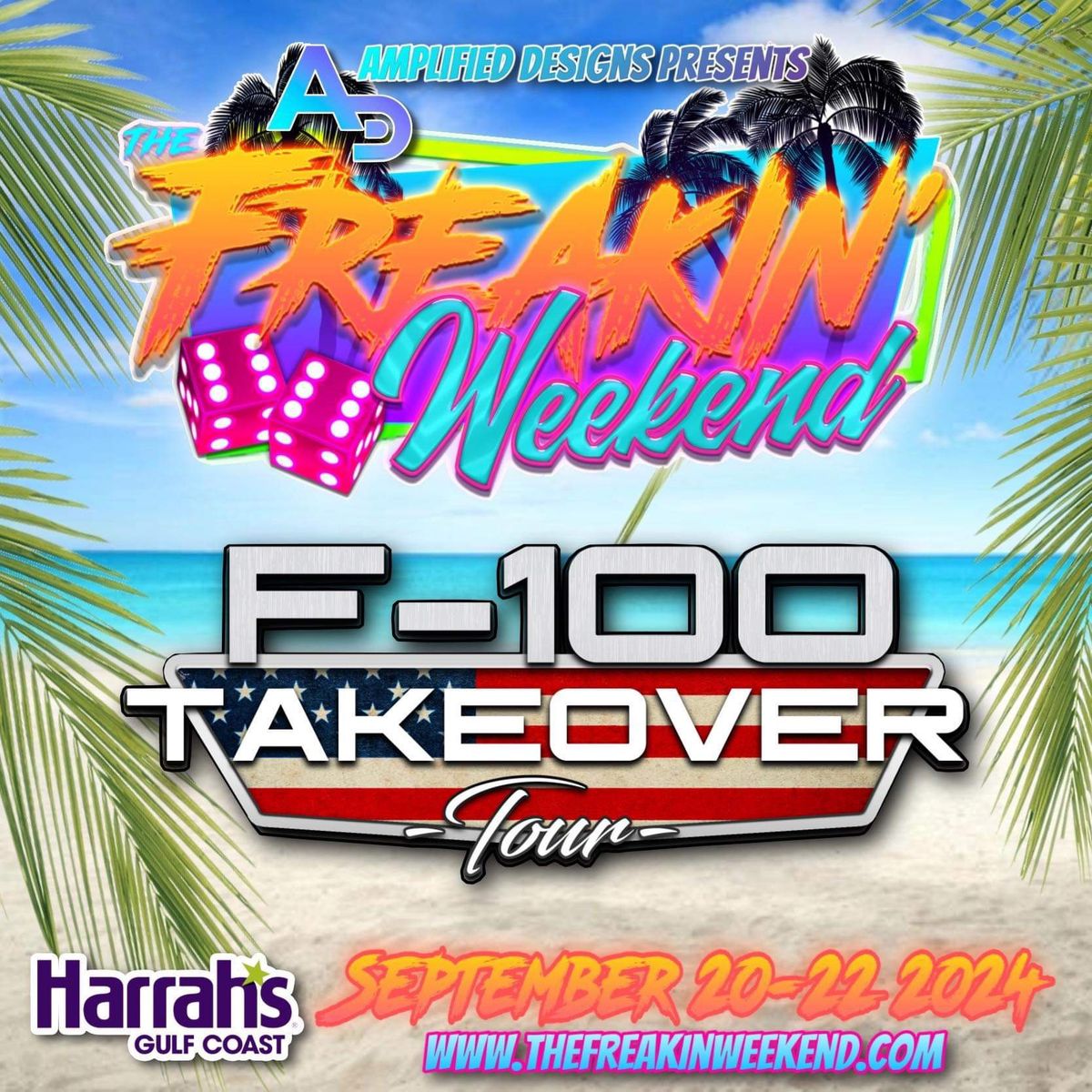 F100 takeover tour stop at The Freakin Weeked