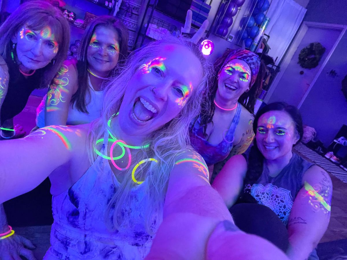 Galentine's Yoga Glow Event