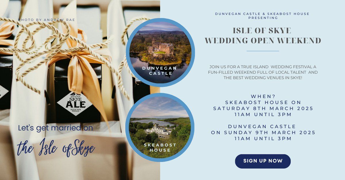 ISLE OF SKYE WEDDING OPEN WEEKEND