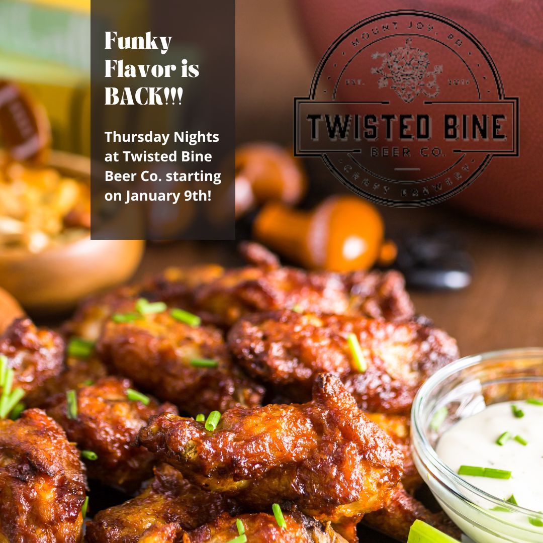 FUNKY FLAVOR WING NIGHTS ARE BACK!!!