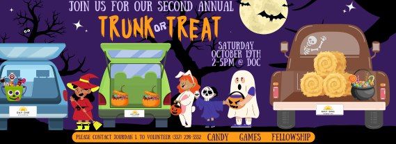 2nd Annual Trunk or Treat at Day One Clubhouse 