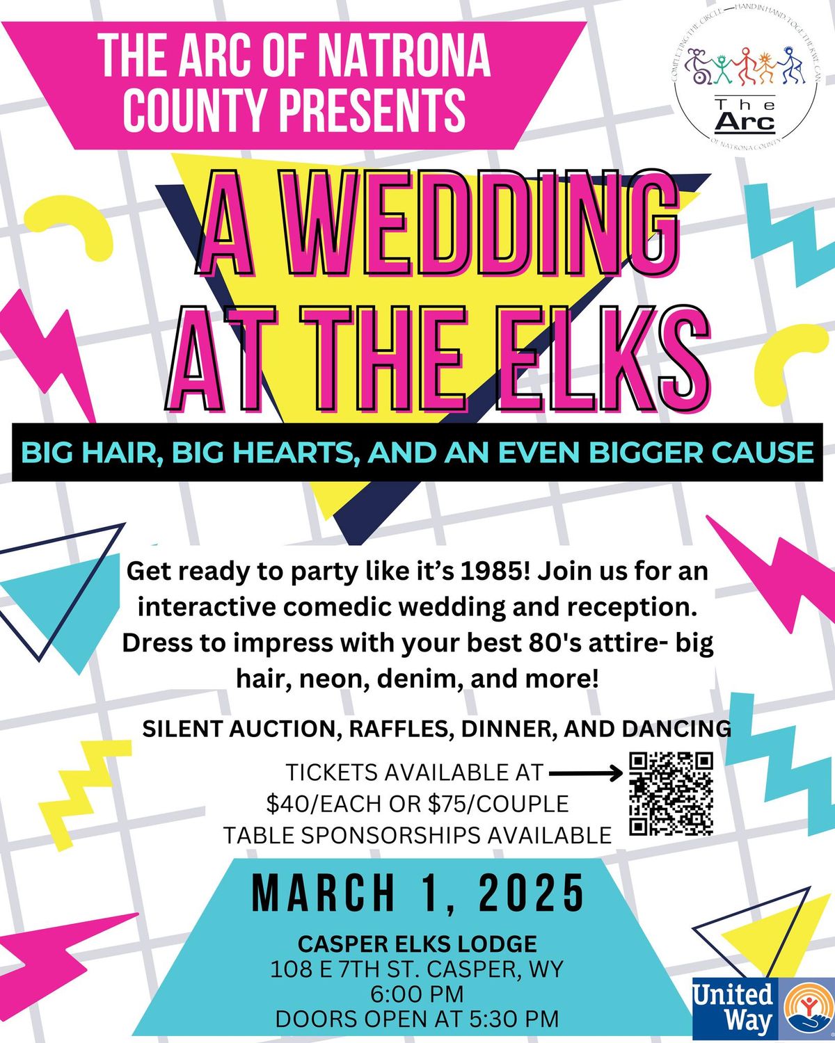 A Wedding at The Elks- Big Hair, Big Hearts, and an Even Bigger Cause