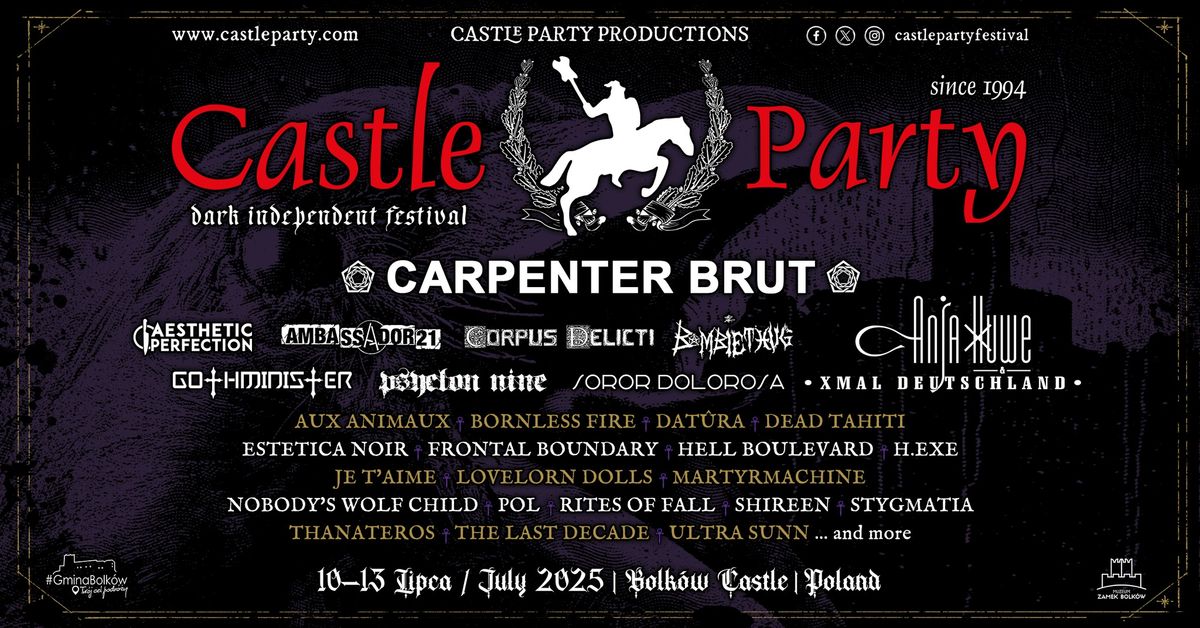 \u2022 CASTLE PARTY FESTIVAL 2025 \u2022