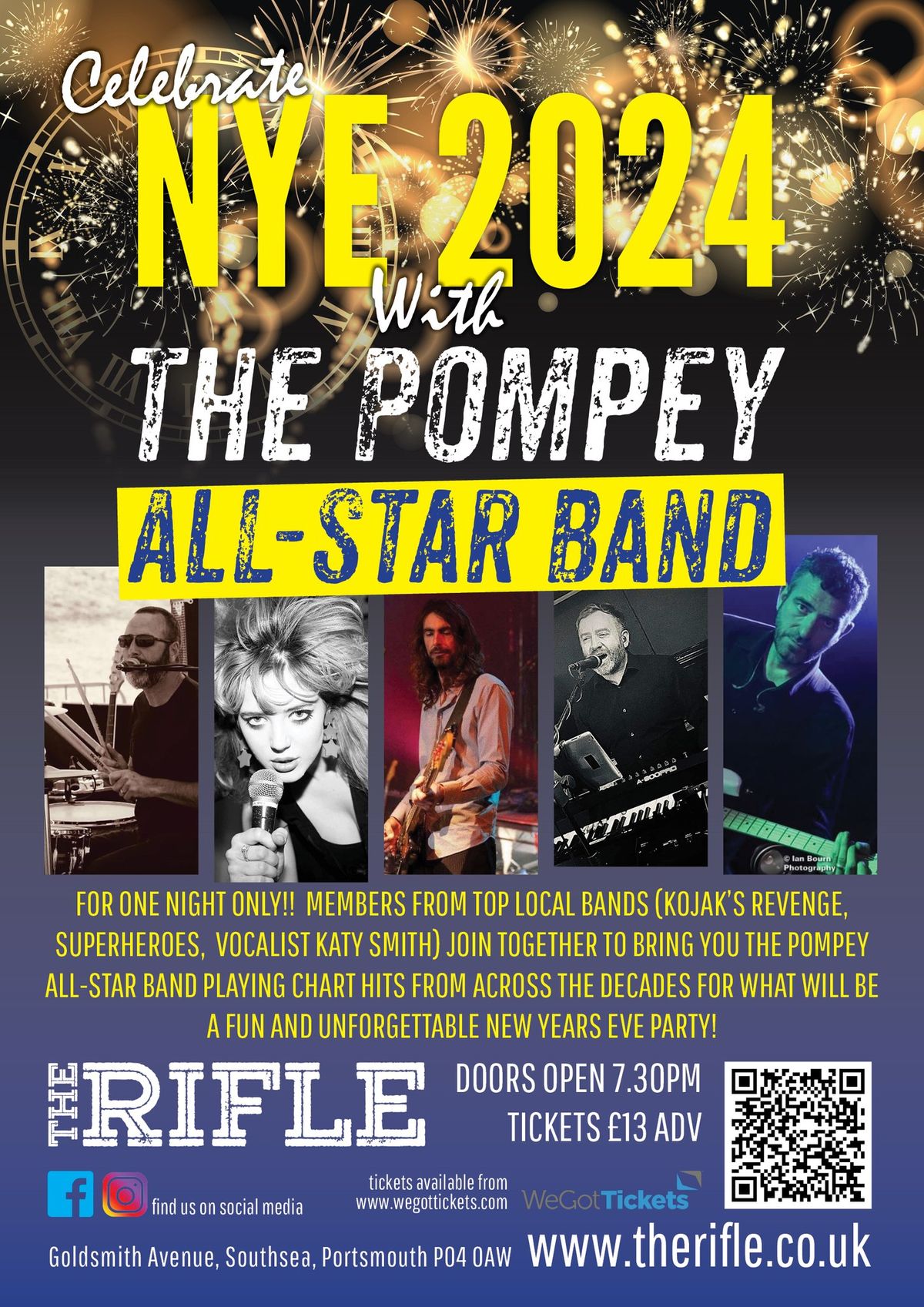 NEW YEARS EVE PARTY AT THE RIFLE