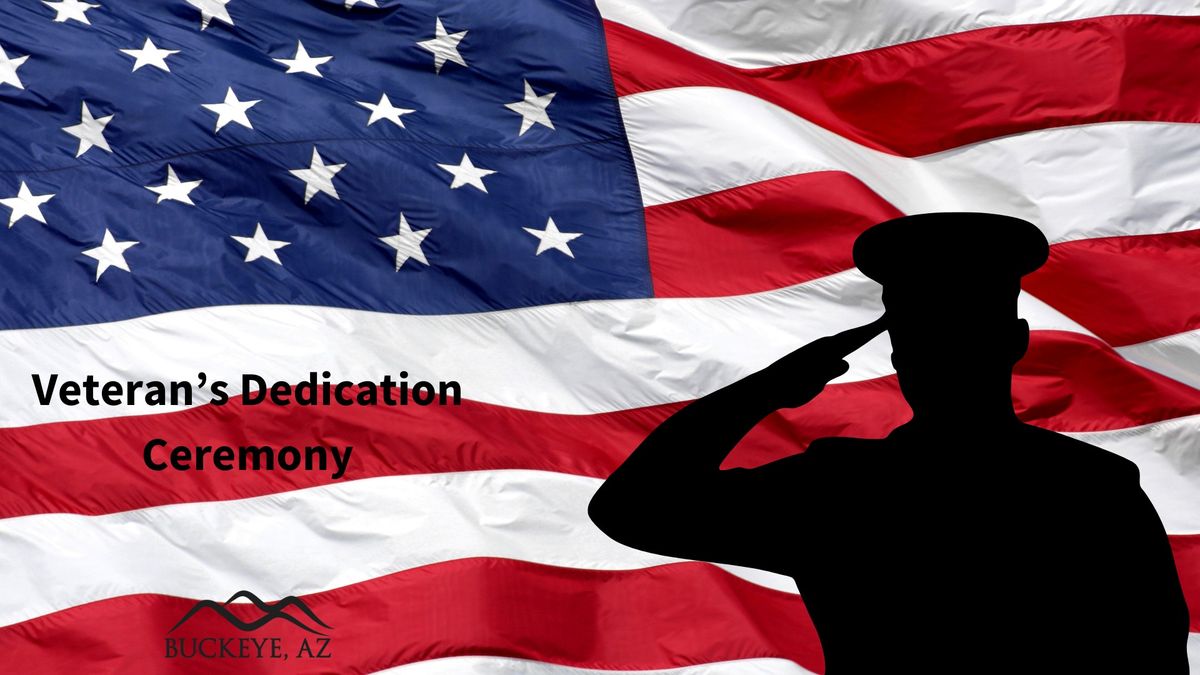 Veterans\u2019 Dedication Ceremony