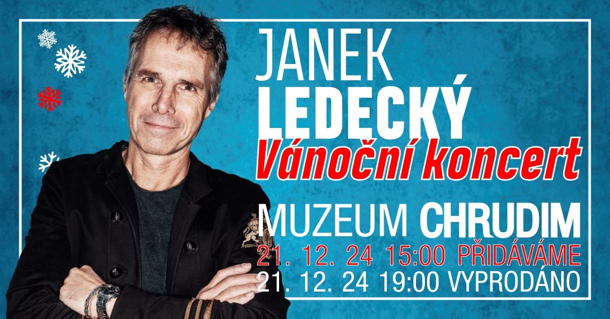 JANEK LEDECK\u00dd V\u00c1NO\u010cN\u00cd KONCERT 2024 \/ Chrudim Muzeum