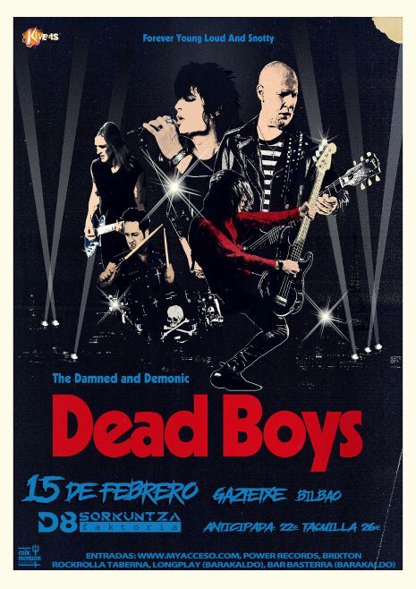 Dead Boys en Bilbao