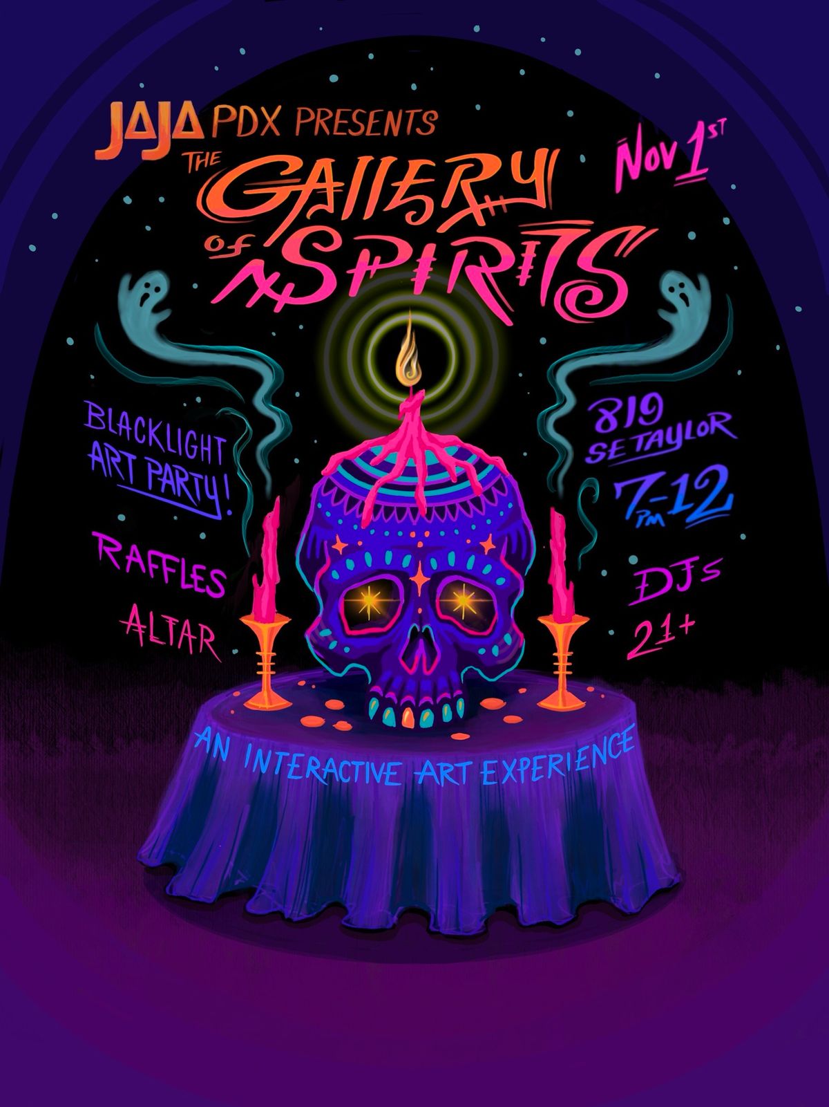 UV Gallery of Spirits