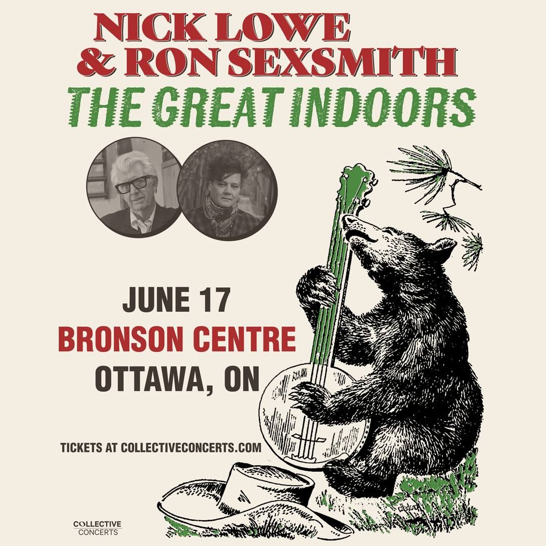 Nick Lowe and Ron Sexsmith at Bronson Centre 