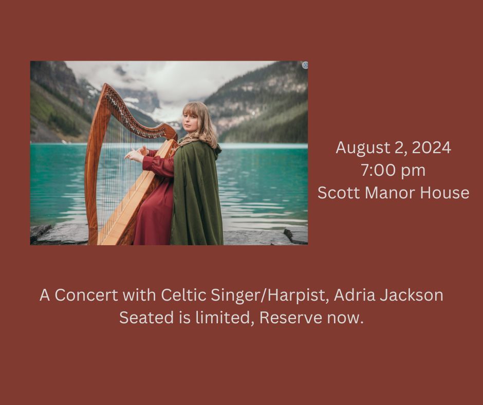 A Concert with Celtic Singer\/Harpist, Adria Jackson