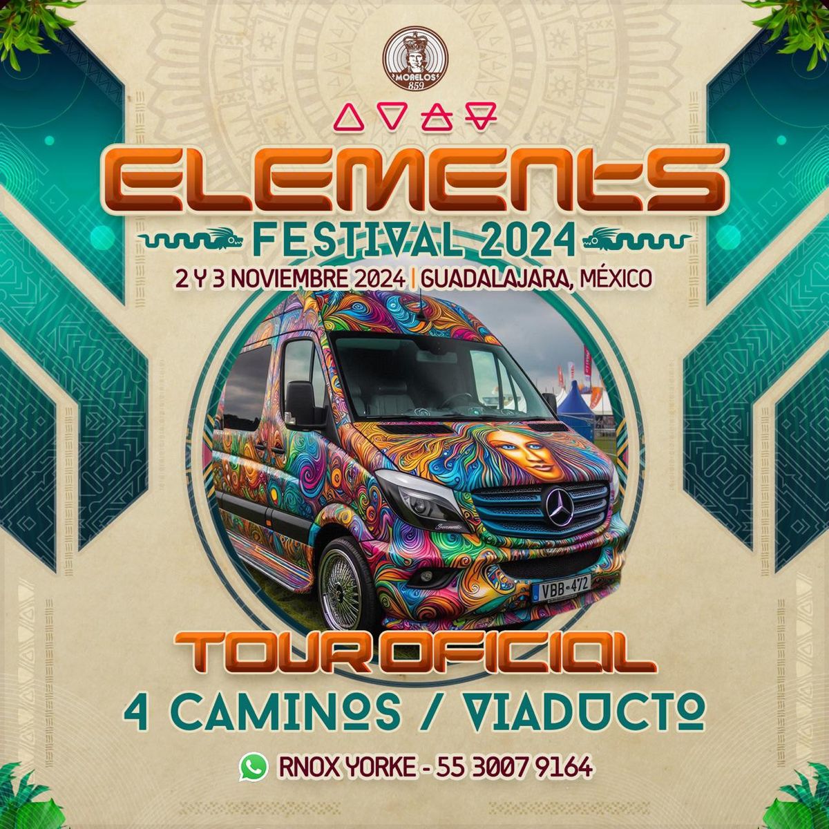 Elements Festival 2024 TerroTour Oficial CDMX 