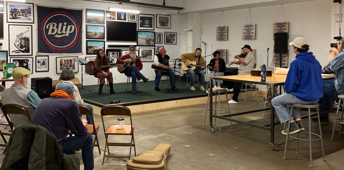 Song Circle at Blip Roasters