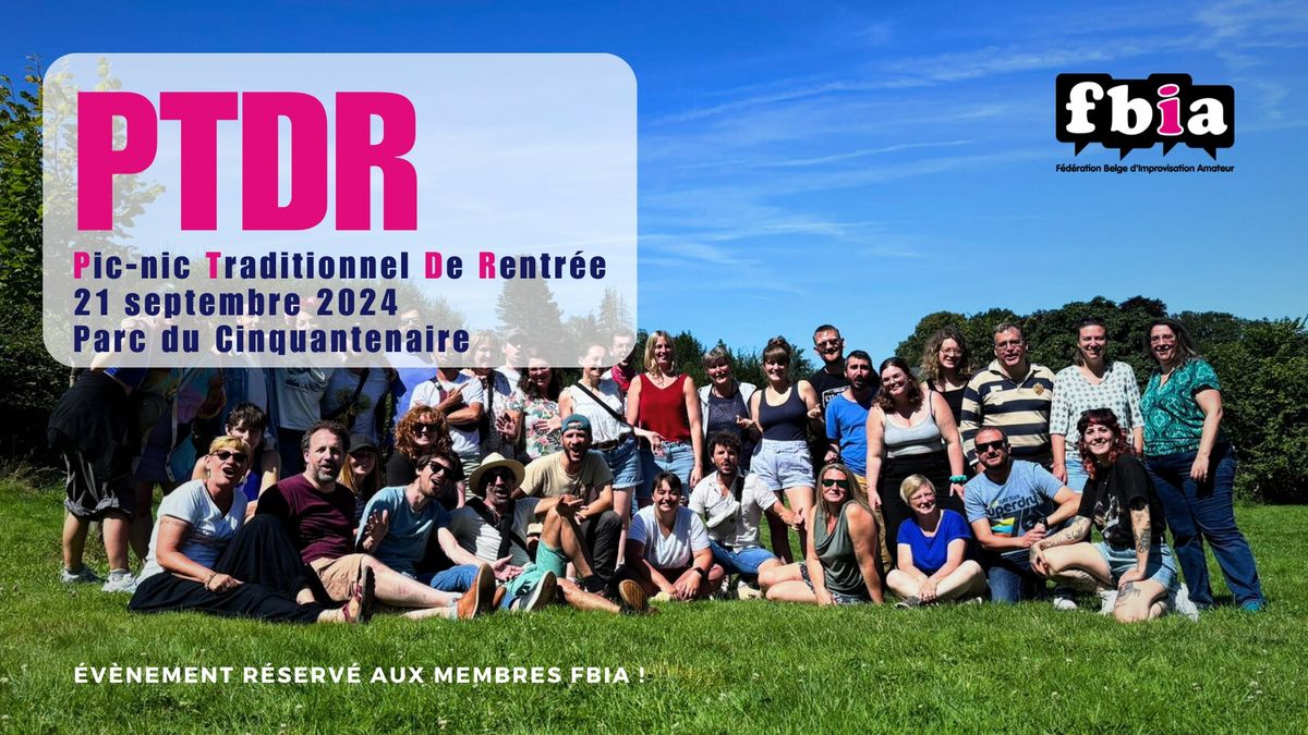 FBIA - PTDR (Pic-nic Traditionnel De Rentr\u00e9e)